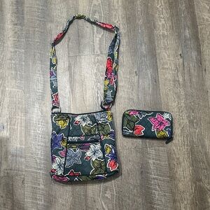 ♡Vera Bradley Matching Purse & Wallet♡